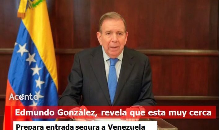 Edmundo González, se prepara para ingresar a Venezuela para asumir la presidencia