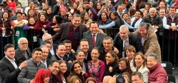 Julio Menchaca asistió a la celebración de Claudia Sheinbaum