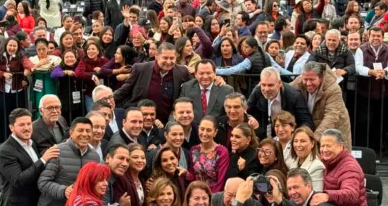 Julio Menchaca asistió a la celebración de Claudia Sheinbaum