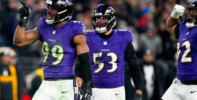 Ravens aplasta a Steelers y avanzan a Ronda Divisional en los Playoffs de la NFL